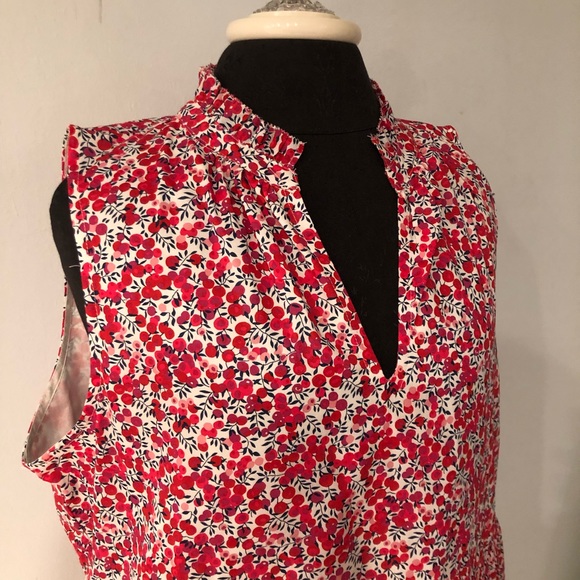 NWT J Crew Summer 2020 Rebecca Liberty Dress Floral Pockets Lined New Large - Picture 8 of 11